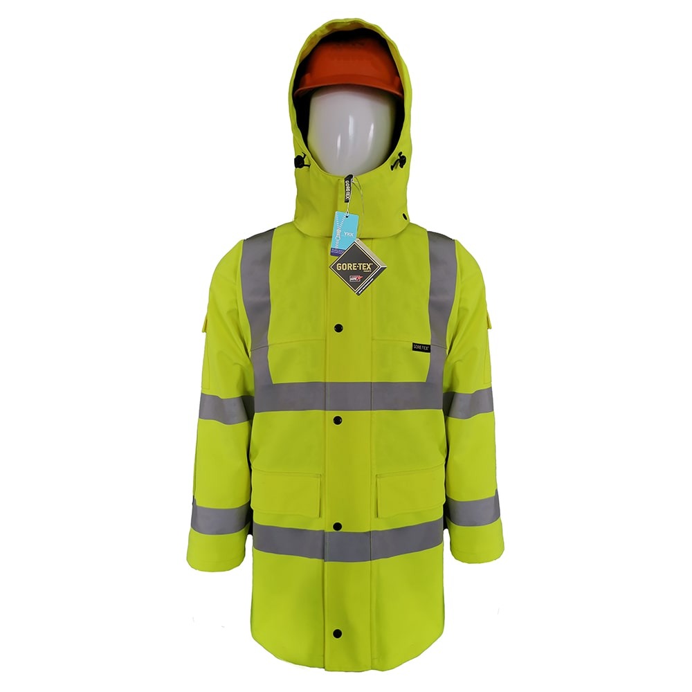 GORE-TEX HVC Yellow Rainwear High Visibility Coat