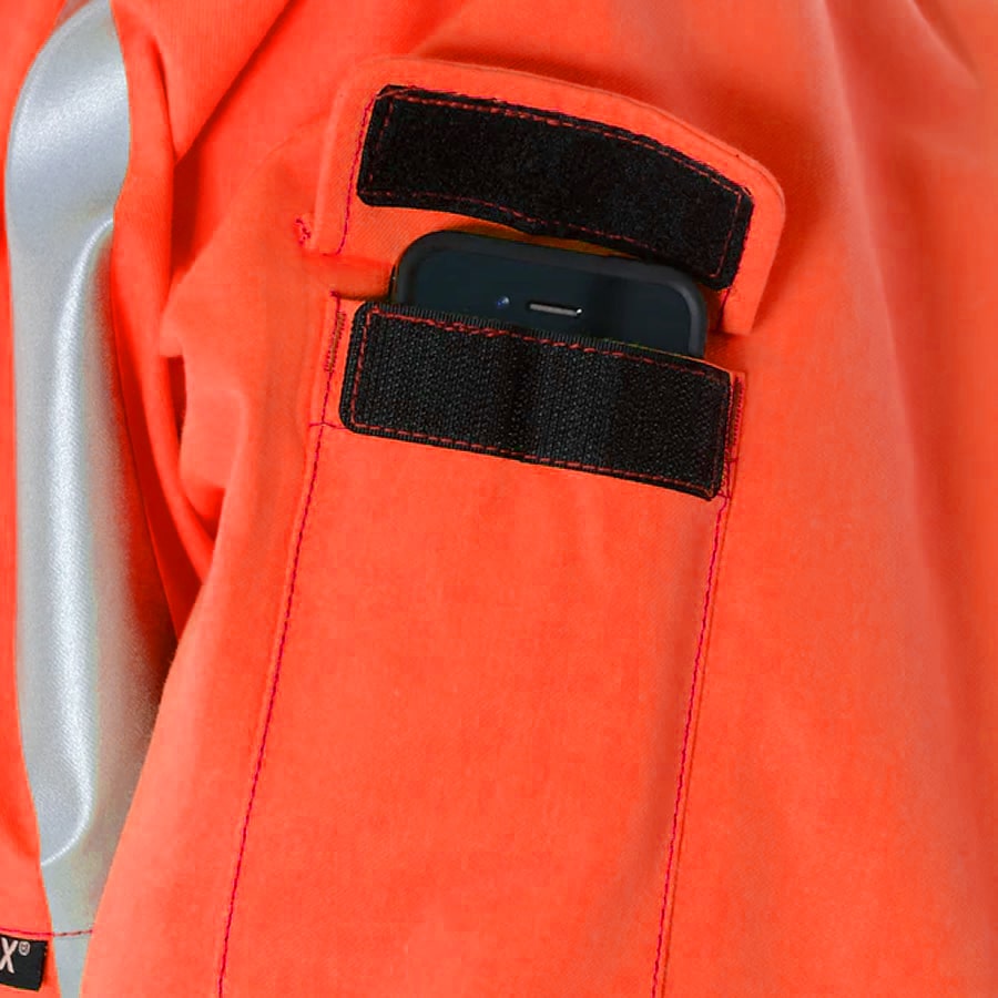 GORE-TEX HVB Rainwear High Visibility Bomber Jacket Orange