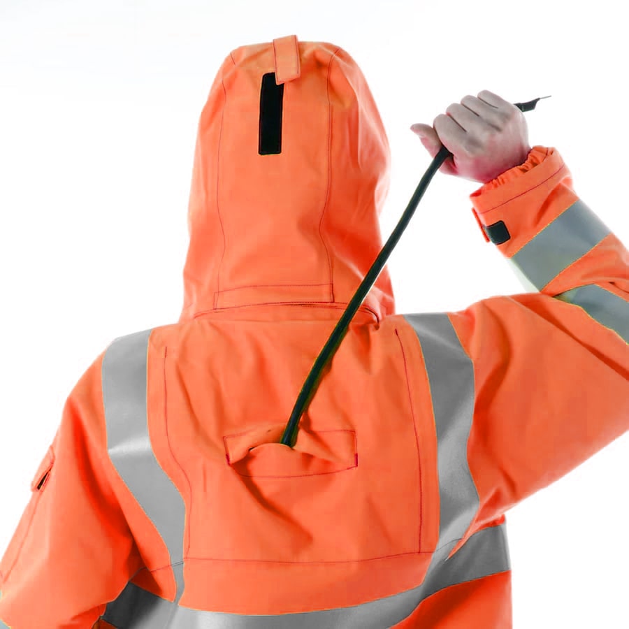 GORE-TEX HVC Orange Rainwear High Visibility Coat