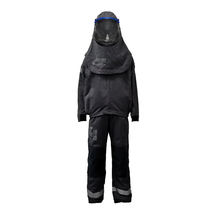 HIGH VOLTAGE 40 CAL PY40H SWITCH SUIT HOOD/SHROUD GREY PYRAD® Fabric by GORE-TEX LABS