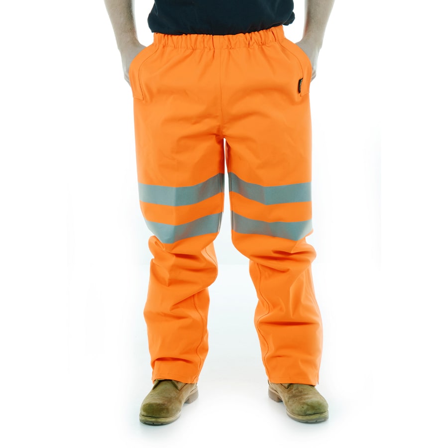 GORE-TEX HVT Orange Rainwear High Visibility Trouser