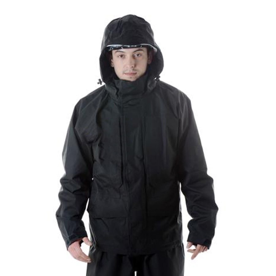 GORE-TEX Breathable Rainwear CEC Black Coat