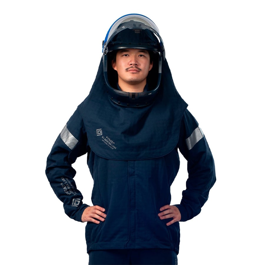 HIGH VOLTAGE 75 CAL PY75C SWITCH SUIT COAT BLUE PYRAD® Fabric by GORE-TEX LABS