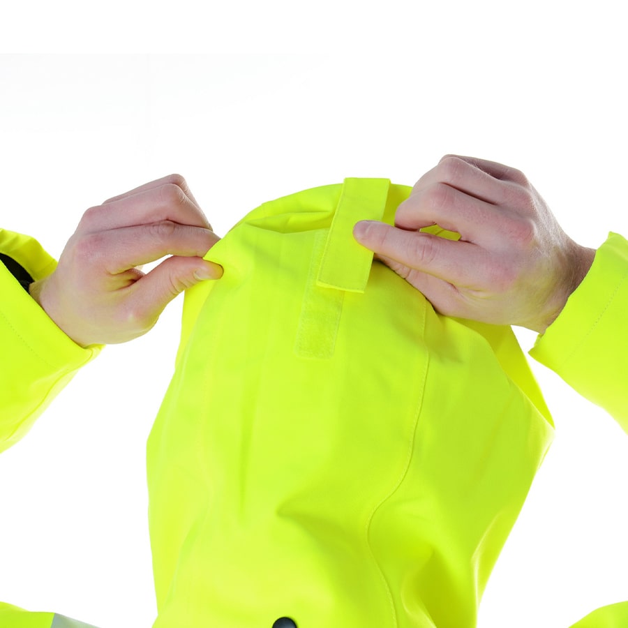 GORE-TEX HVB Rainwear High Visibility Bomber Jacket Yellow