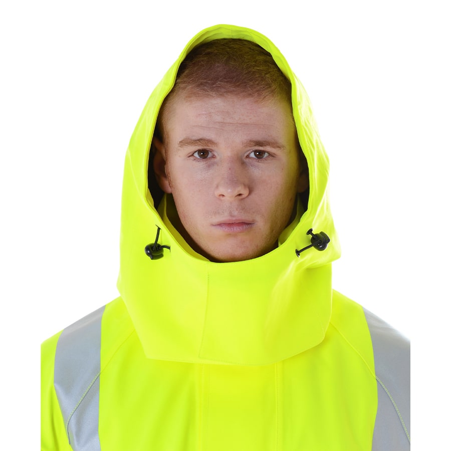 GORE-TEX HVB Rainwear High Visibility Bomber Jacket Yellow