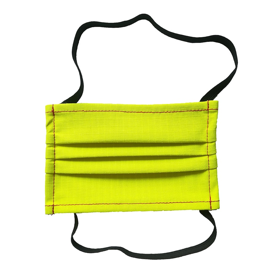 PRO ARC FR/ARC FACE MASK 100% COTTON FABRIC ELASTICATED 10 YELLOW MASKS