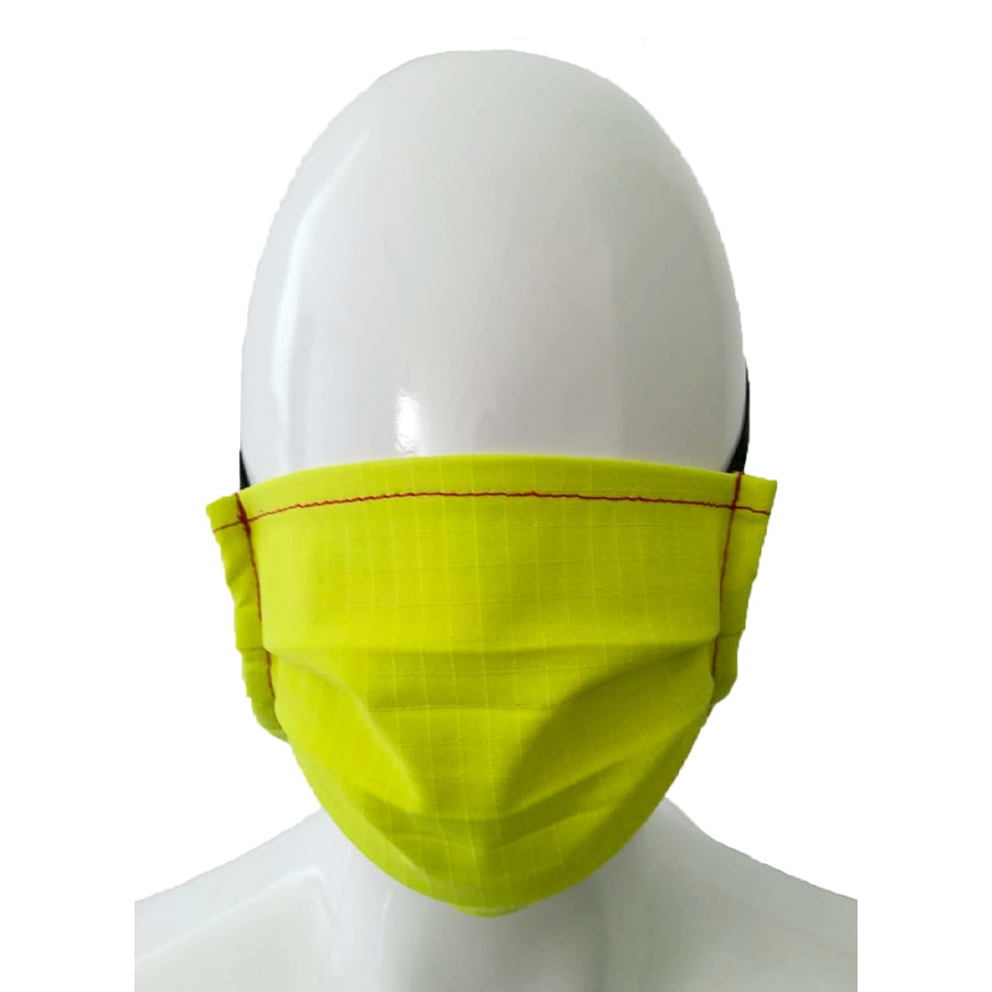 PRO ARC FR/ARC FACE MASK 100% COTTON FABRIC ELASTICATED 10 YELLOW MASKS