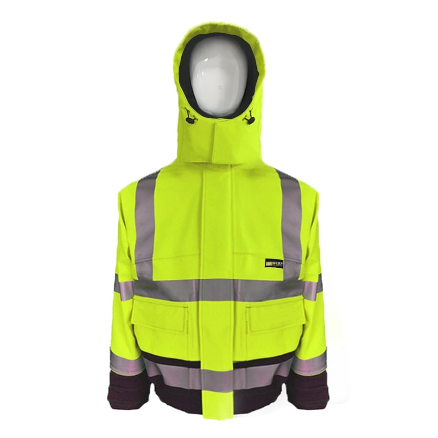 PRO-ARC-FR-ARC-CAT-3-Breathable-High-Visibility-Rainwear-Coat-Yellow-Navy84